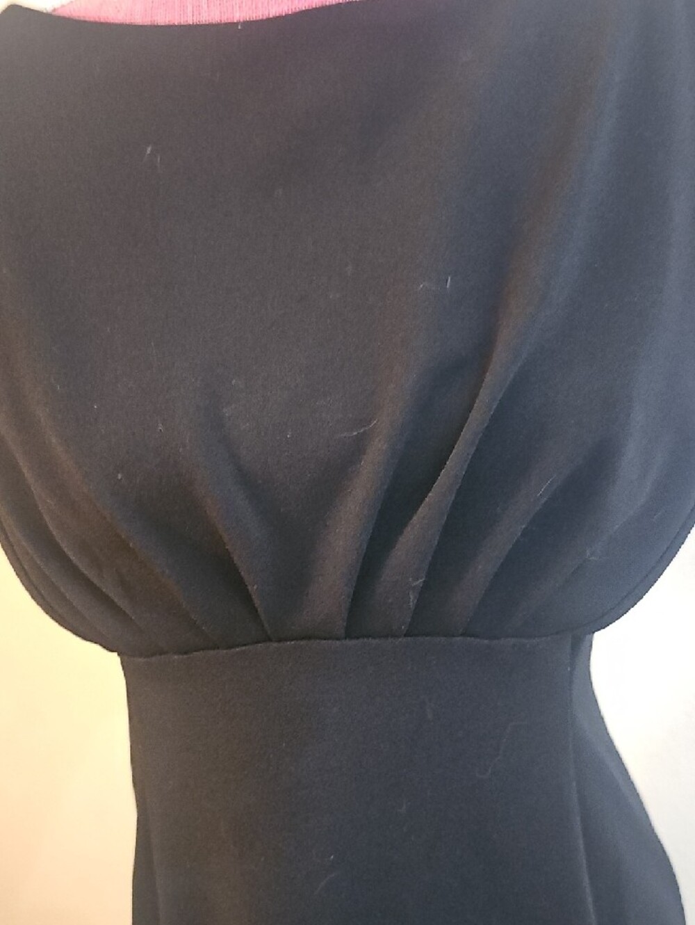 Calvin Klein Black Batwing Midi Dress - Picture 2 of 4